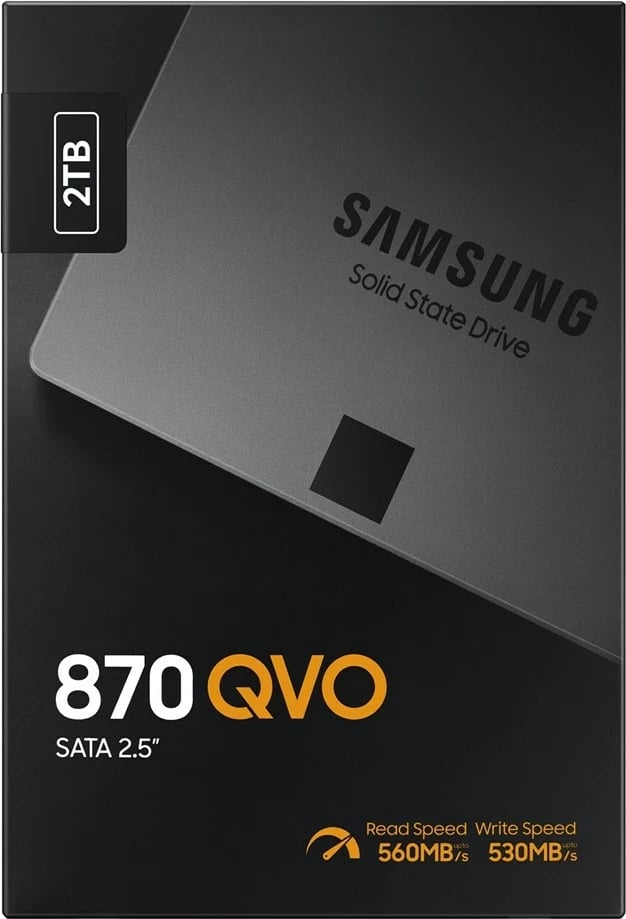 SSD Samsung MZ-77Q2T0BW, 2.5 inç, 2TB, Gri