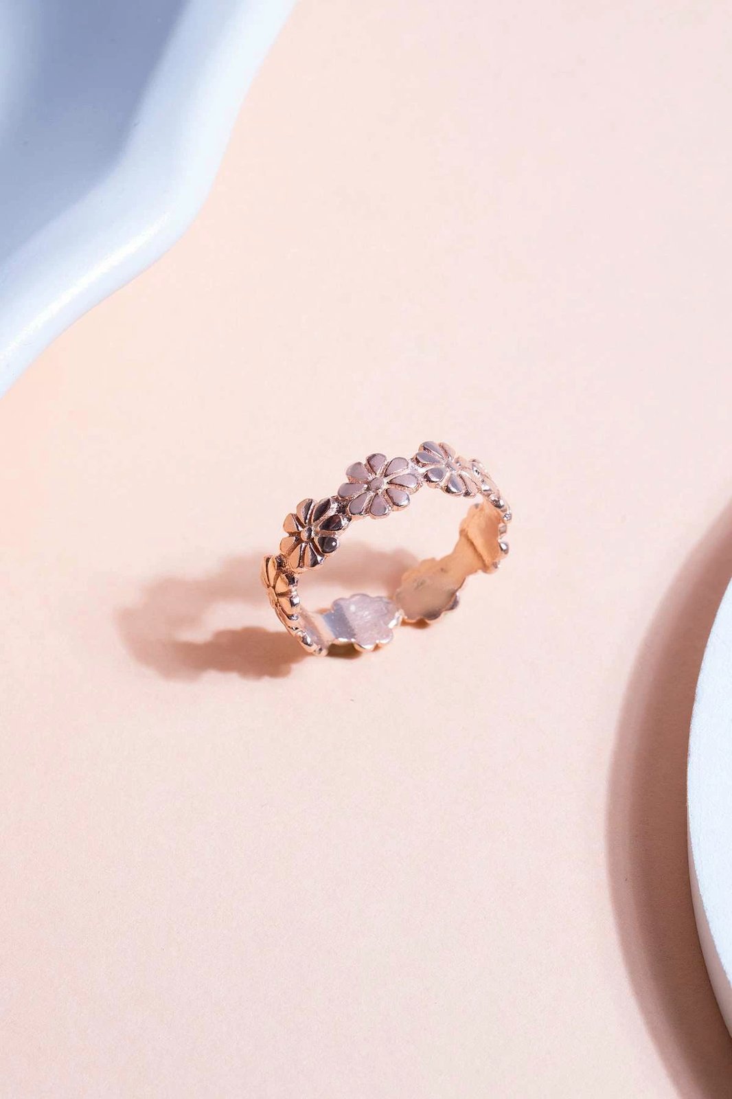 Unazë argjendi, ngjyrë rose, Jumeon, ELKAB92276R