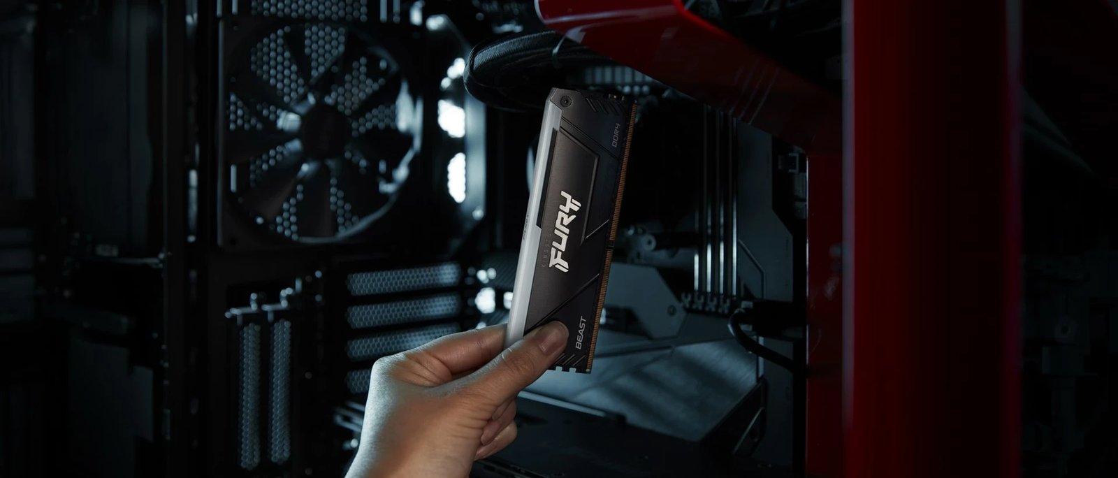 RAM Memorje Kingston FURY 16GB 3600MT/s DDR4 CL17 Beast RGB