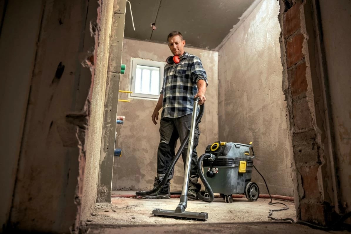 Kasë industriale Karcher NT 30/1 Ap Te M, 30L, 1380W, Gri/Verhë