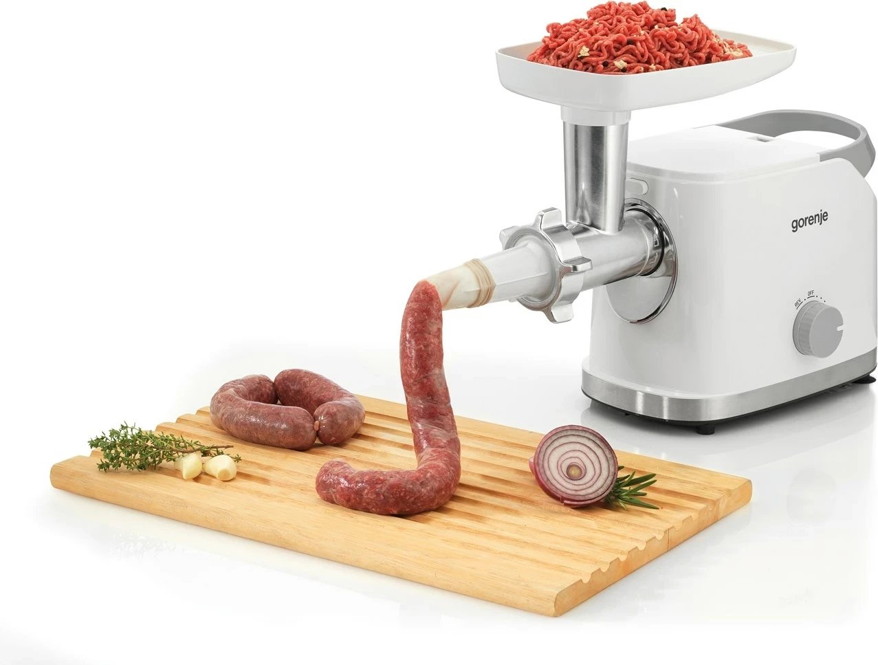 Makinë mishi Gorenje MG1802SJW, 1800 W, Bardhë