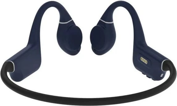 Kufje Creative Outlier Free Pro Plus, pa tela, 8 GB MP3, IPX8, Bluetooth 5.3, e zezë/kaltër