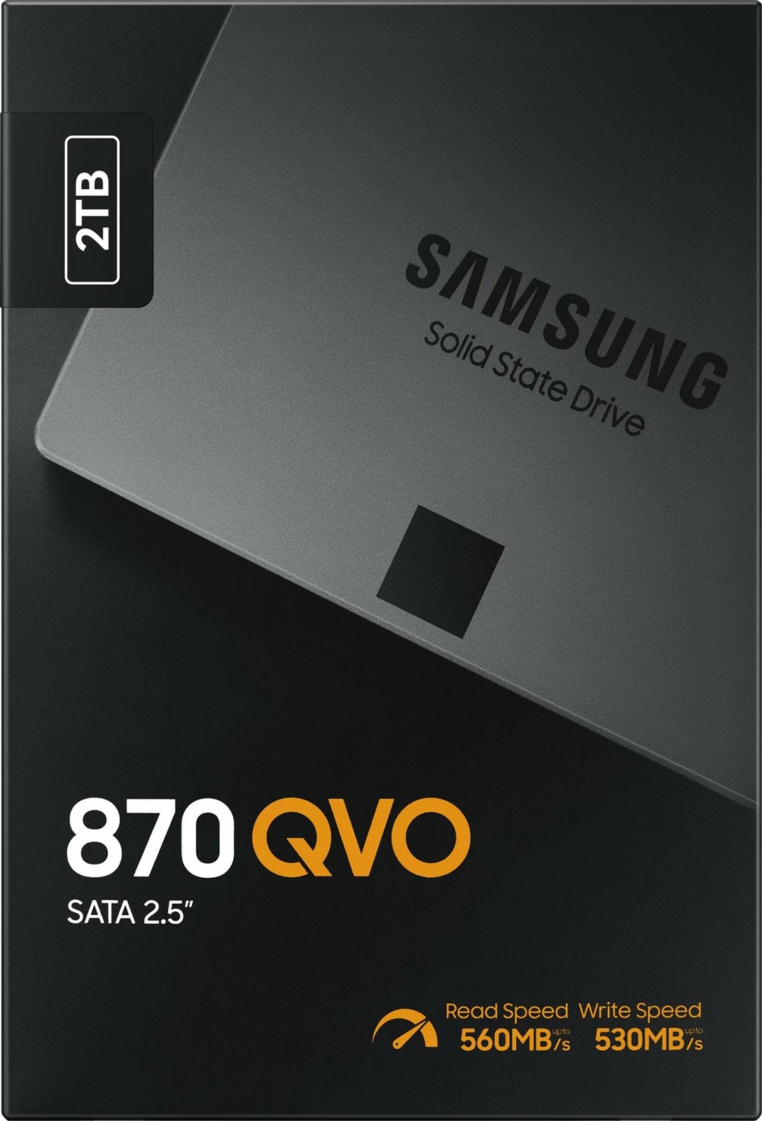 SSD Samsung 870 QVO, 2 TB, 2.5", 560 MB/s, 6 Gbit/s