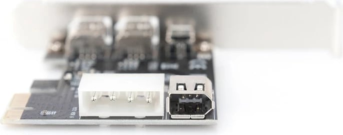 Kasë zgjerimi FireWire Digitus DS-30201-5, PCI Express, 3 porte, Low Profile