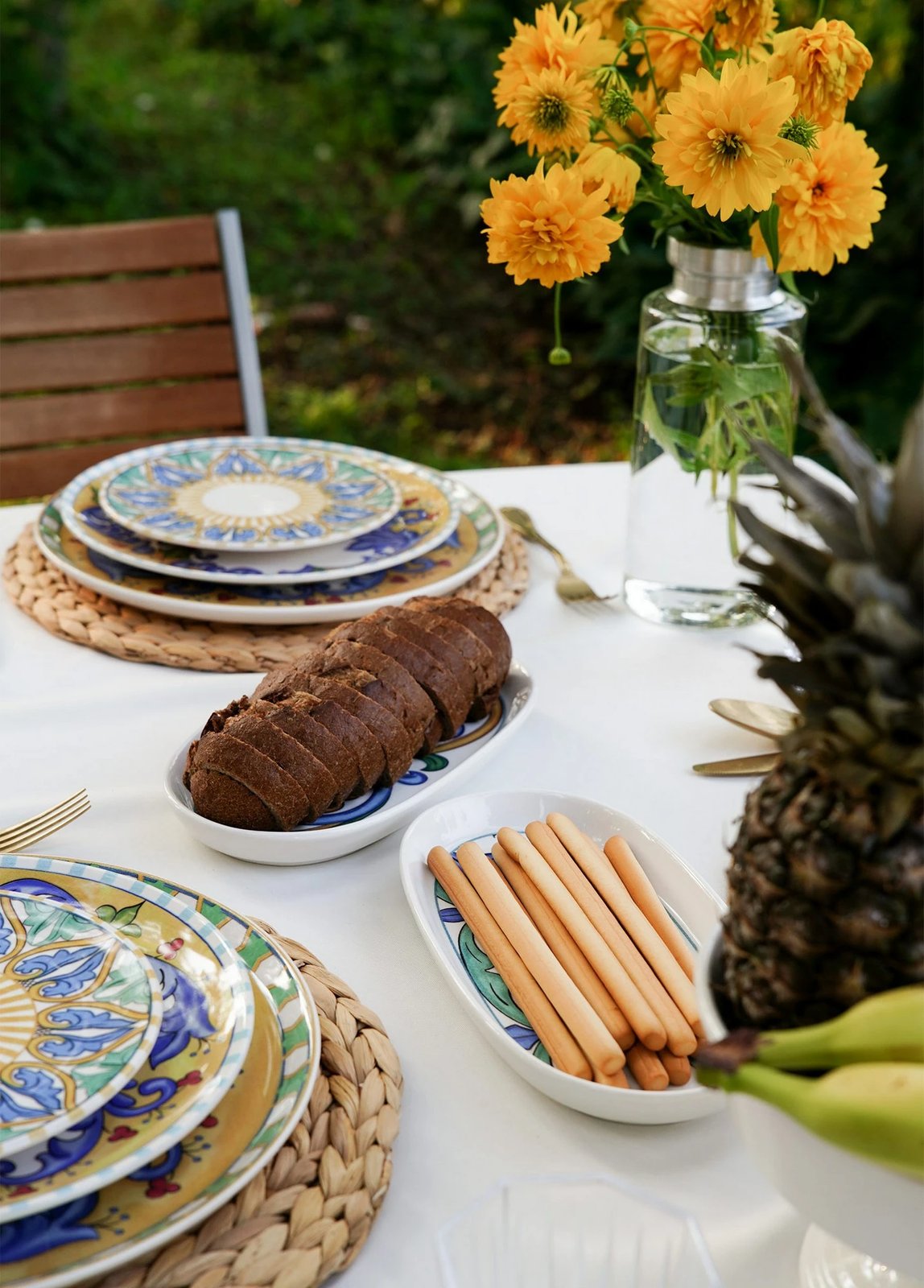 Set pjatash shërbimi (2 copë), Hermia, LMN007