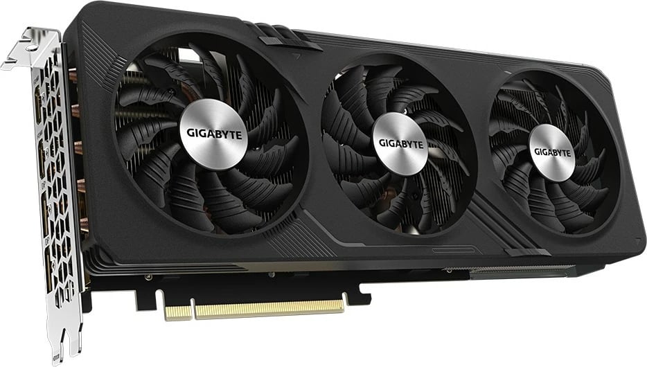 Kartelë grafike Gigabyte Radeon RX 7600 XT OC, 16 GB, GDDR6, PCI Express 4.0, e zezë