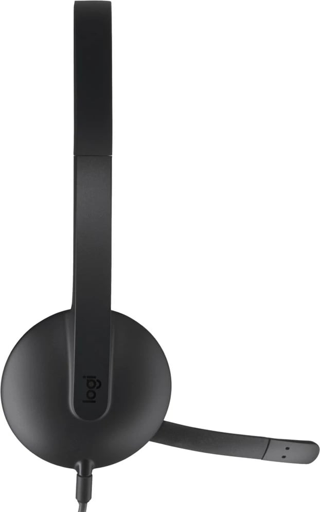 Kufje Logitech H340 me mikrofon, USB, të zeza