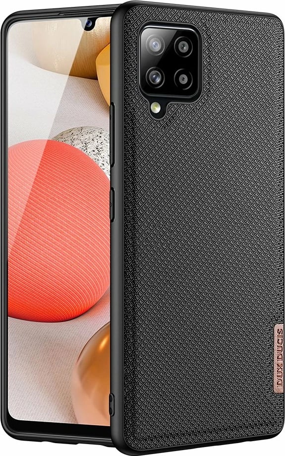 Mbështjellës Dux Ducis Fino për Samsung Galaxy A42 5G, najlon, i zi