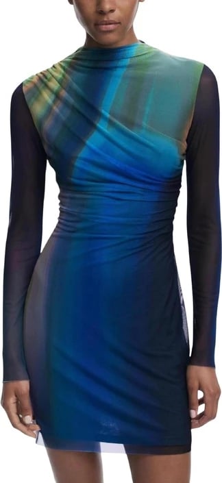 Fustan Desigual femra, blu