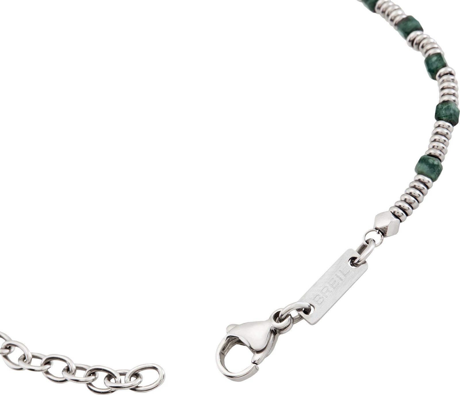 Byzylyk për meshkuj BREIL JEWELS TJ3647, argjend me të gjelbra