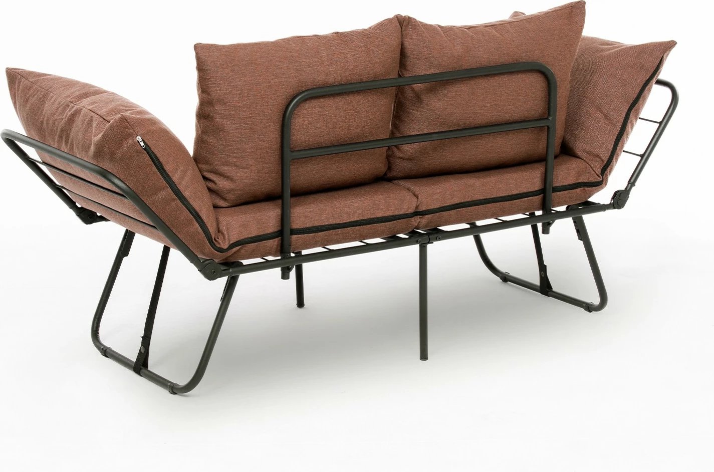 Divan-krevat dy ulëshe, ngjyrë kafe e çelët, Viper 2-Seater