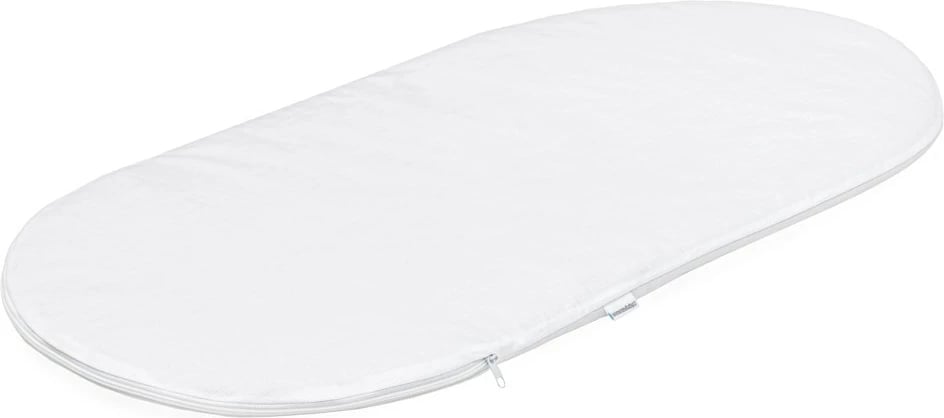 Dyshek karroce bebe, New Baby STANDARD, 75x35x3 cm, fibrë kokosi, i bardhë