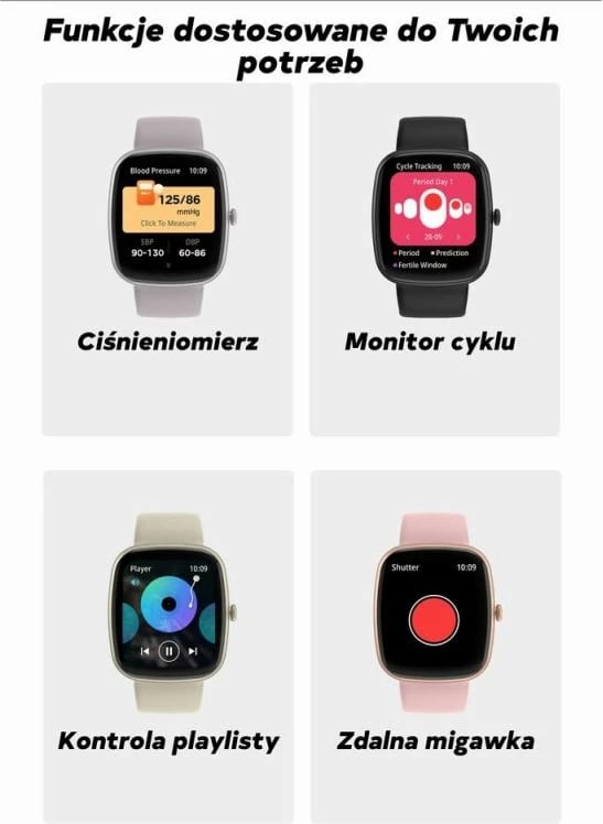 Smartwatch për meshkuj Gravity, blu e zezë