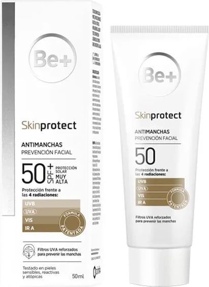 Krem fytyre Be+ Skin Protect Anti-Blemish SPF50, unisex, 50ml