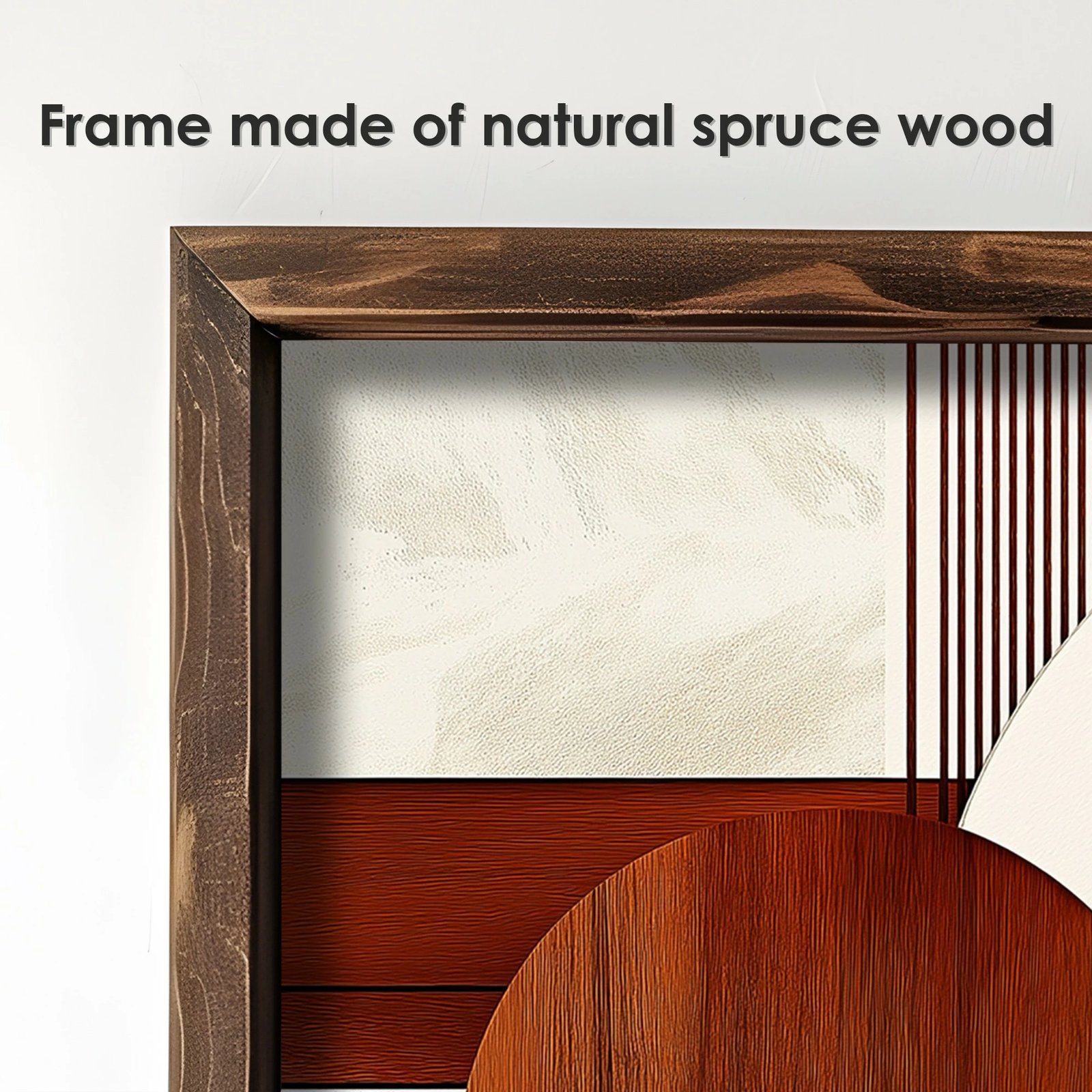 Pikturë dekorative me kornizë MDF, Wallity, EMR031