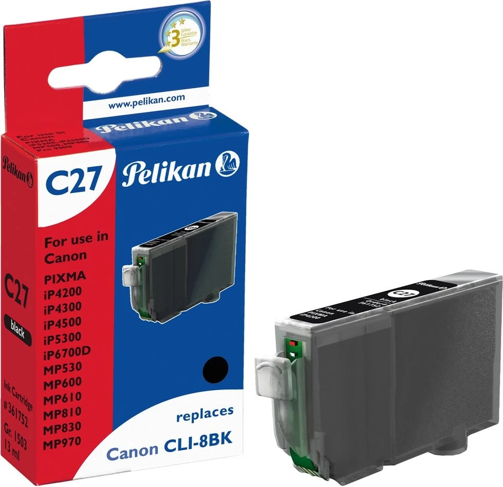Toner Pelikan C27, për Canon, pigment black