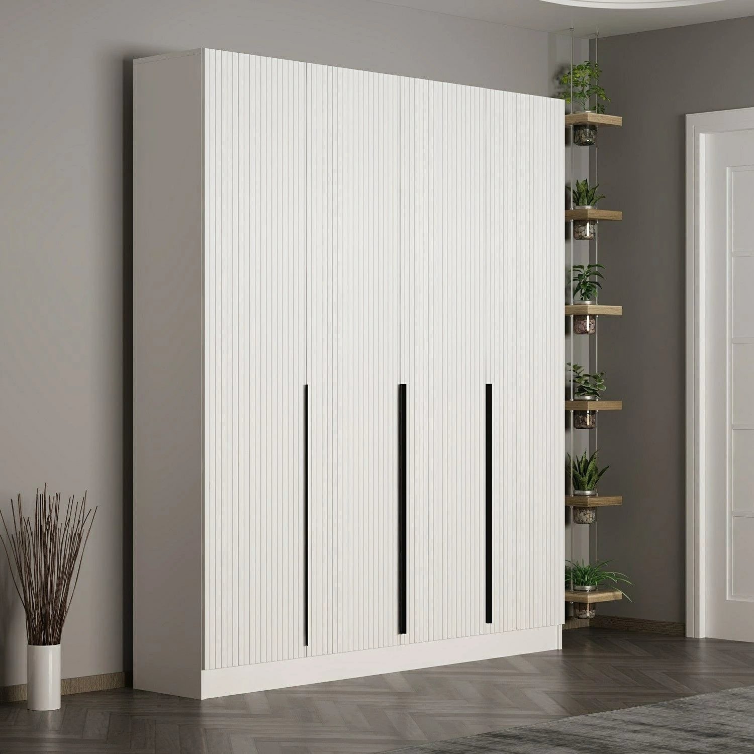 Stendë korridori Skye Decor, ngjyrë e bardhë, Noah - 8255