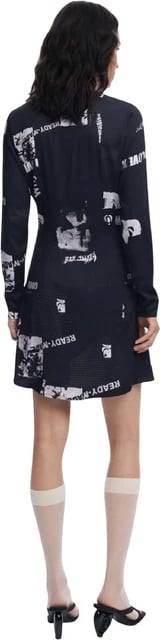 Fustan Desigual femra, i zi