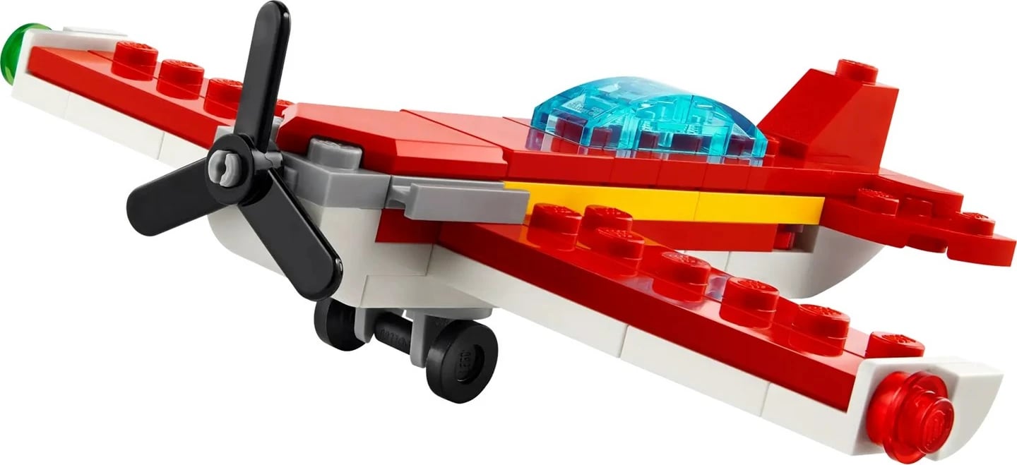 Set LEGO Creator 3 në 1, Iconic Red Plane, 30669, 51 pjesë