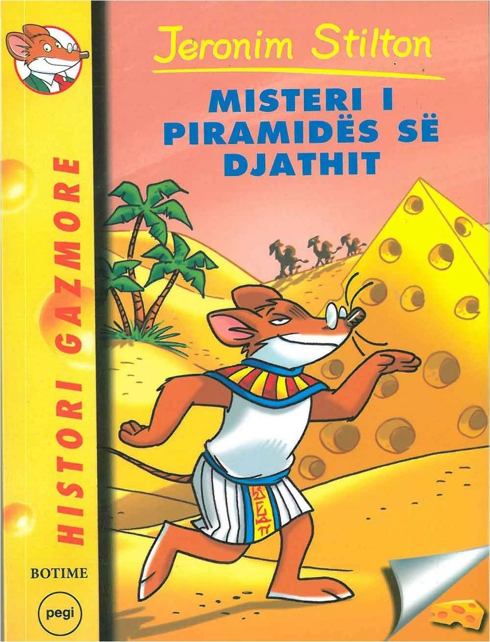 Stilton 19 Misteri I Piramides Se Djathit - Jeronim Stilton