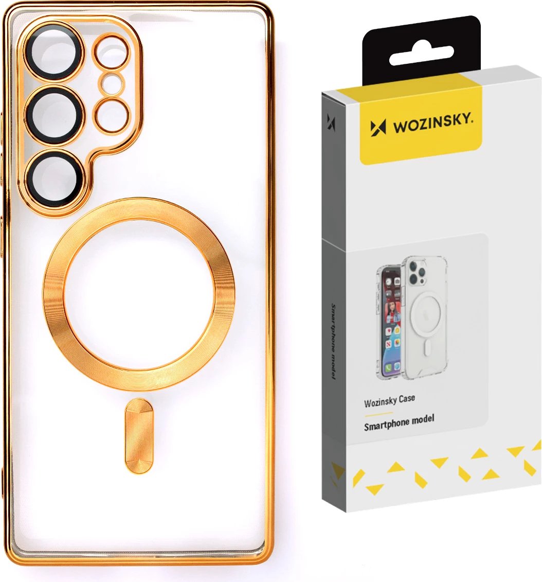 Mbështjellës Wozinsky Electroplated MagSafe për Samsung Galaxy S24 FE, Ari