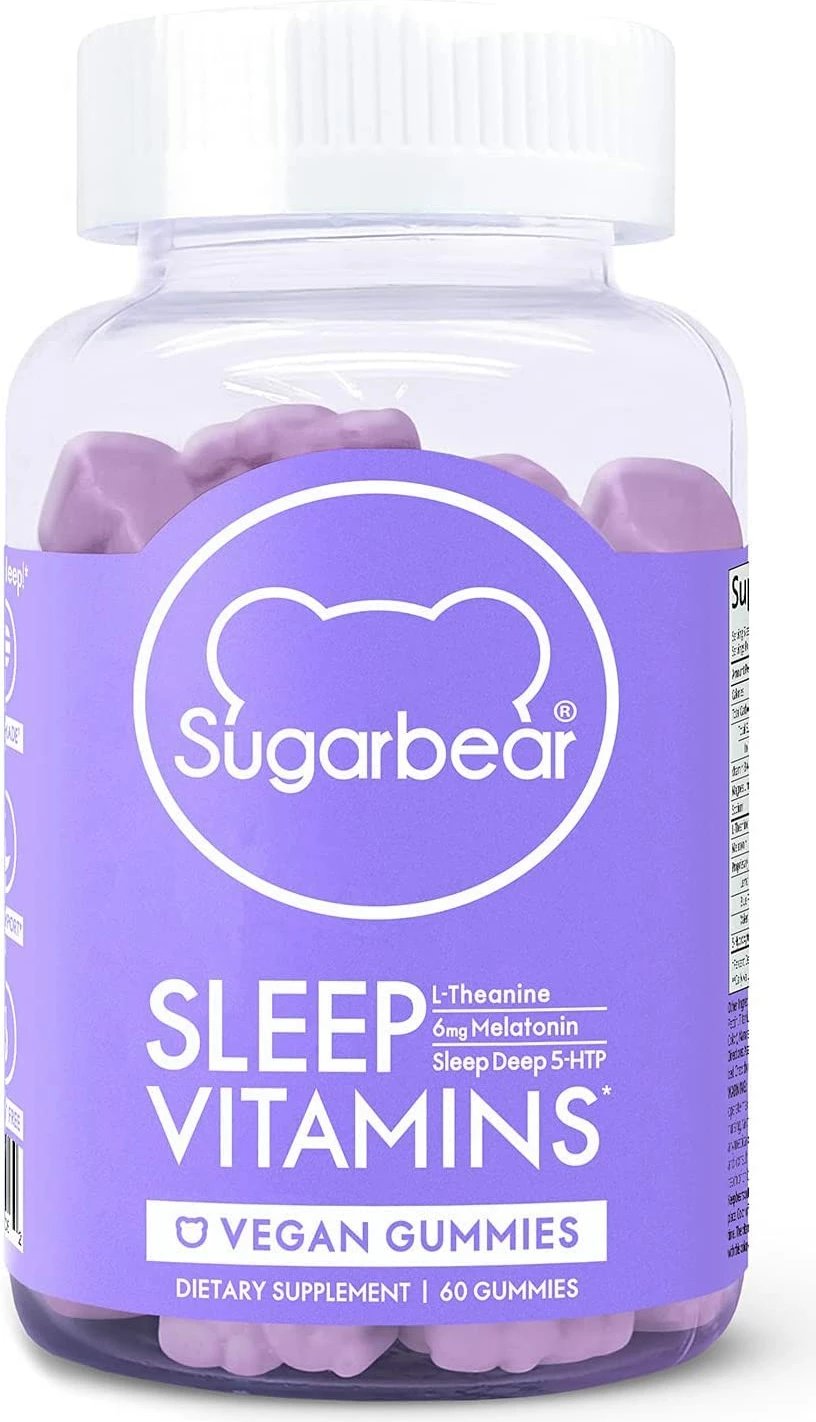 Vitamina SugarBear Sleep Vitamins, për gjumë, 60 copë