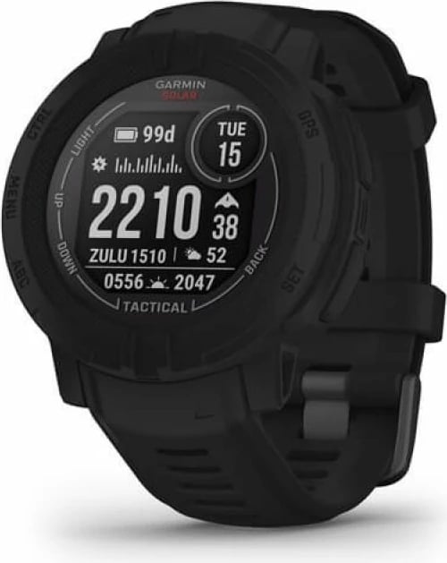 Orë sportive Garmin unisex, e zezë