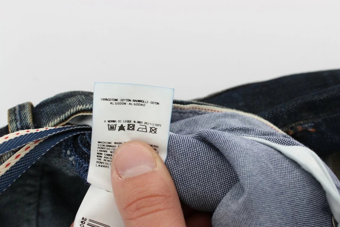 Xhinse për meshkuj Acht, të kaltërta