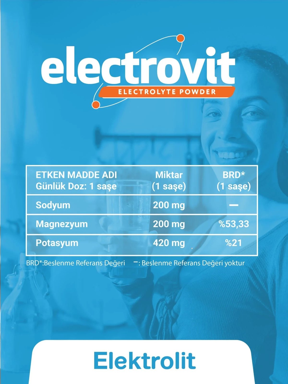 Electrovit –  me Shije Portokalli për Hidrim dhe Balancë Elektrolitesh (8 copë)