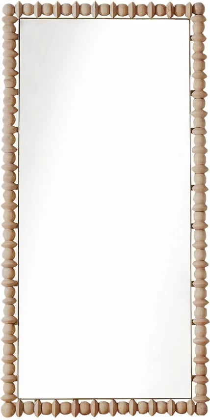 Pasqyrë qëndrore INDIANA, ngjyrë natyrale, 90x182 cm