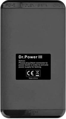 Tester furnizuesi energjie Thermaltake Dr.Power III, për kompjuterë, i zi
