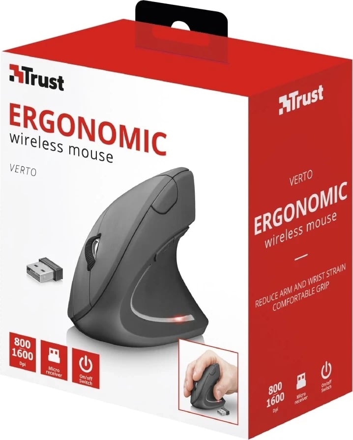 Maus Trust Verto, wireless, i zi
