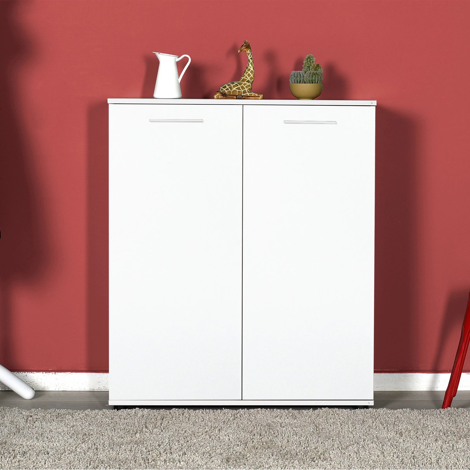 Dollap për këpuca Hanah Home, Adr-520-Bb-1, i bardhë