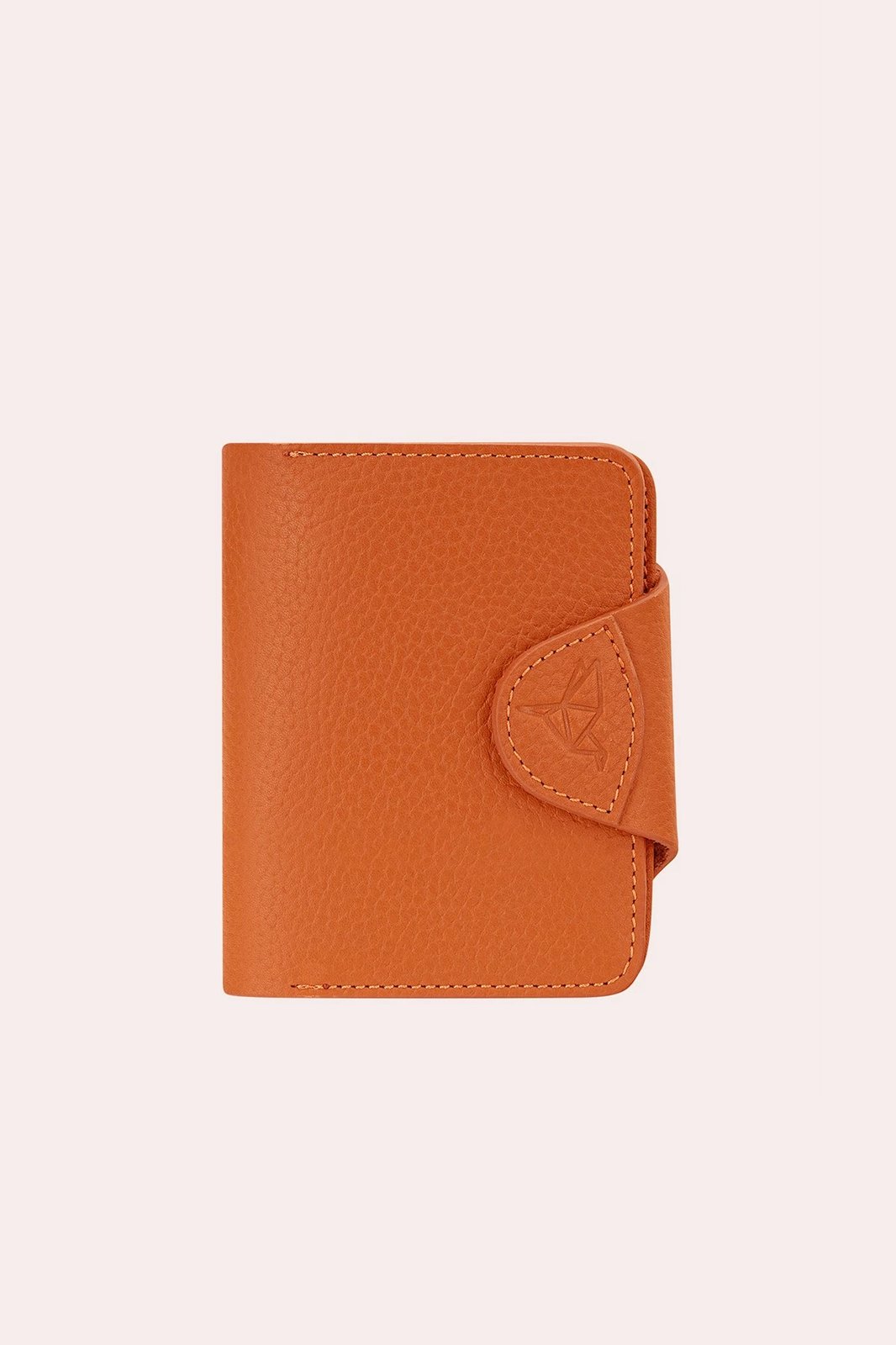 Mbajtës kartelash, lëkurë origjinale, ngjyrë portokalli, Zoozie Bags Luzern