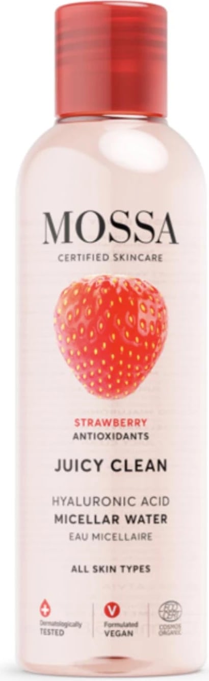 Eau Micellaire Mossa Cosmetics Juicy Agua Micelar Strawberry Hyaluronic 50ml