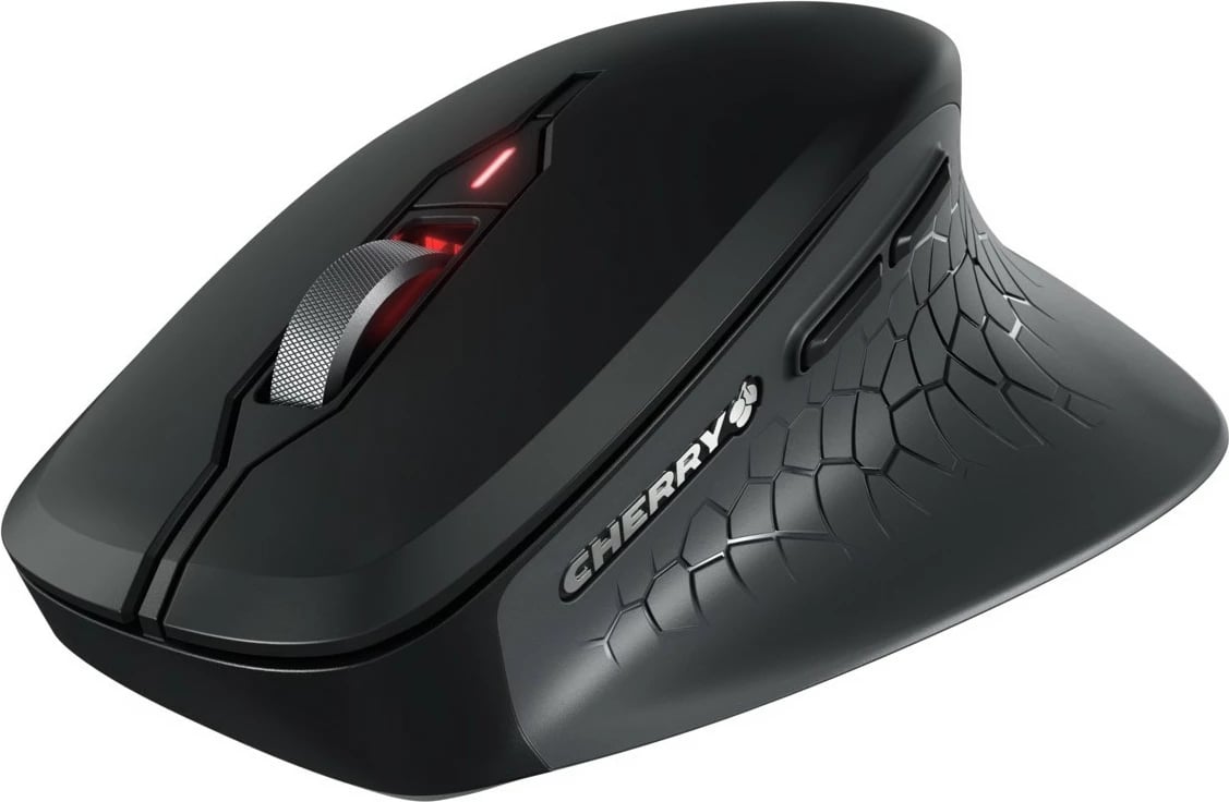 Tastierë dhe Maus Cherry Desktop STREAM COMFORT Wireless [DE] i zi, Fullsize, i heshtur