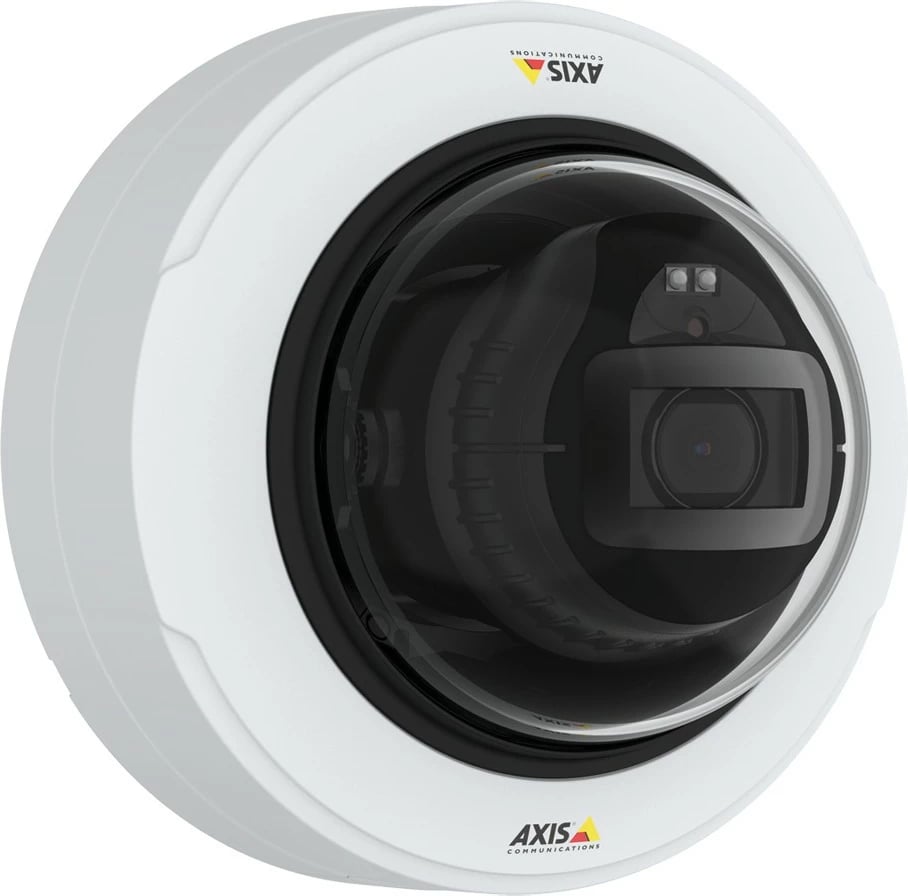 Kamerë sigurie IP Axis P3248-LV, dome, 4K, PoE, bardhë/zezë