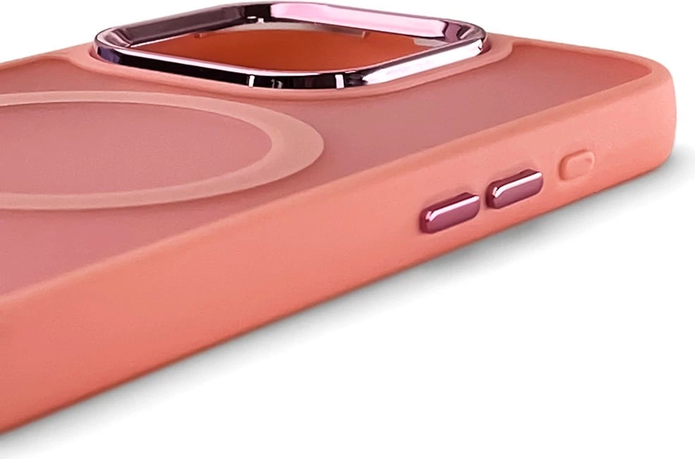 Mbështjellës Hurtel Fashion Case MagSafe për iPhone 17, Rozë