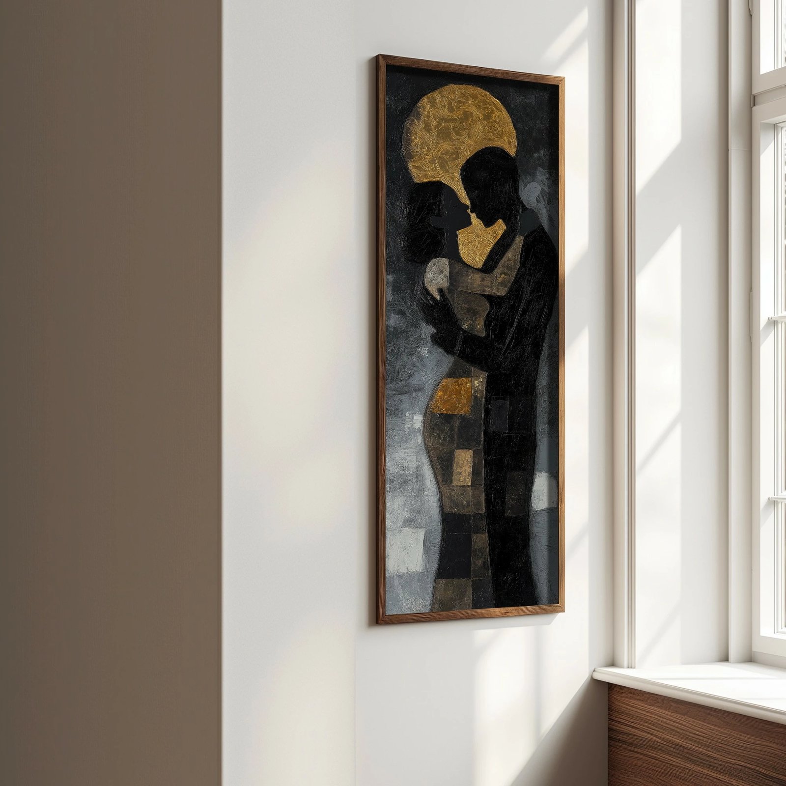 Pikturë dekorative me kornizë, MDF, Wallity, EMR102, shumëngjyrëshe, 40x120x3.5cm