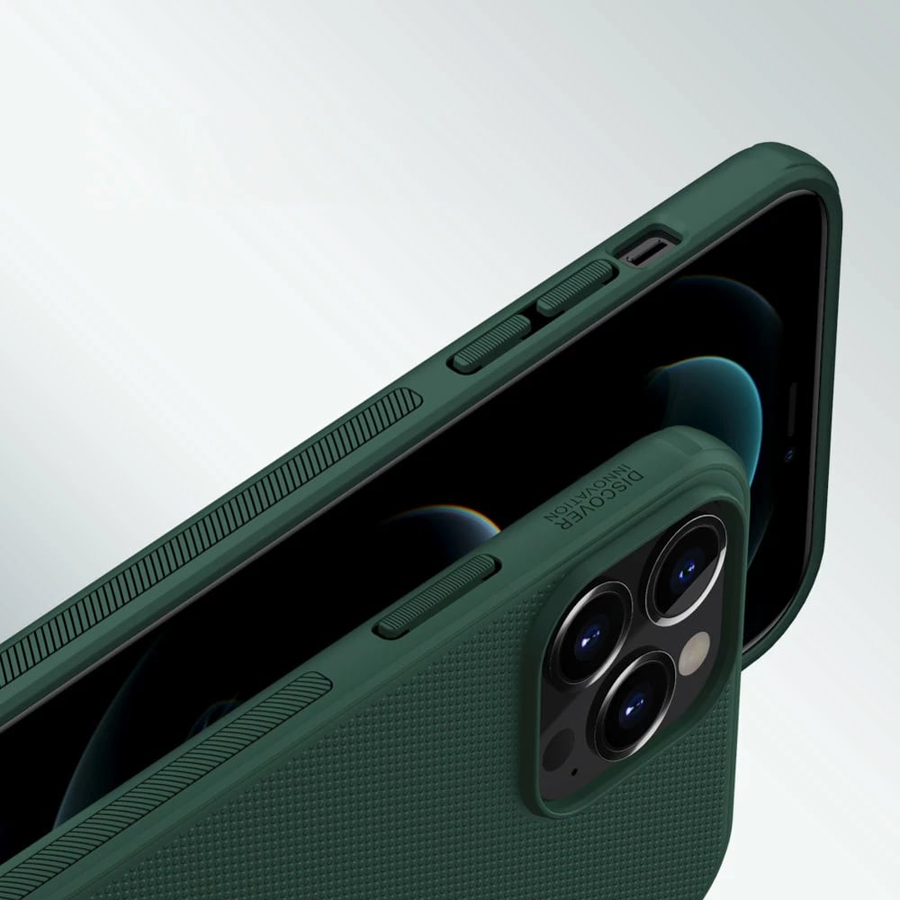 Mbështjellës Nillkin Super Frosted Shield për iPhone 13 Pro, kaltër