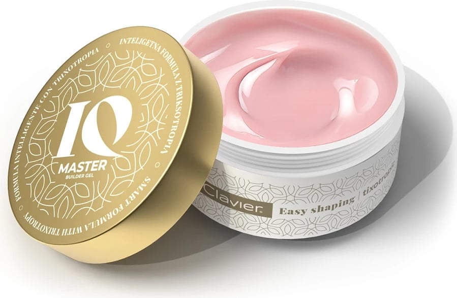 Xhel ndërtues për thonj për femra Clavier IQ Master Natural 15g