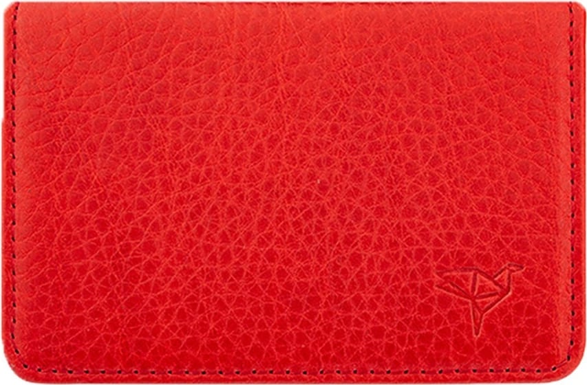 Portofol unisex Zoozie Bags, magnet, i kuq