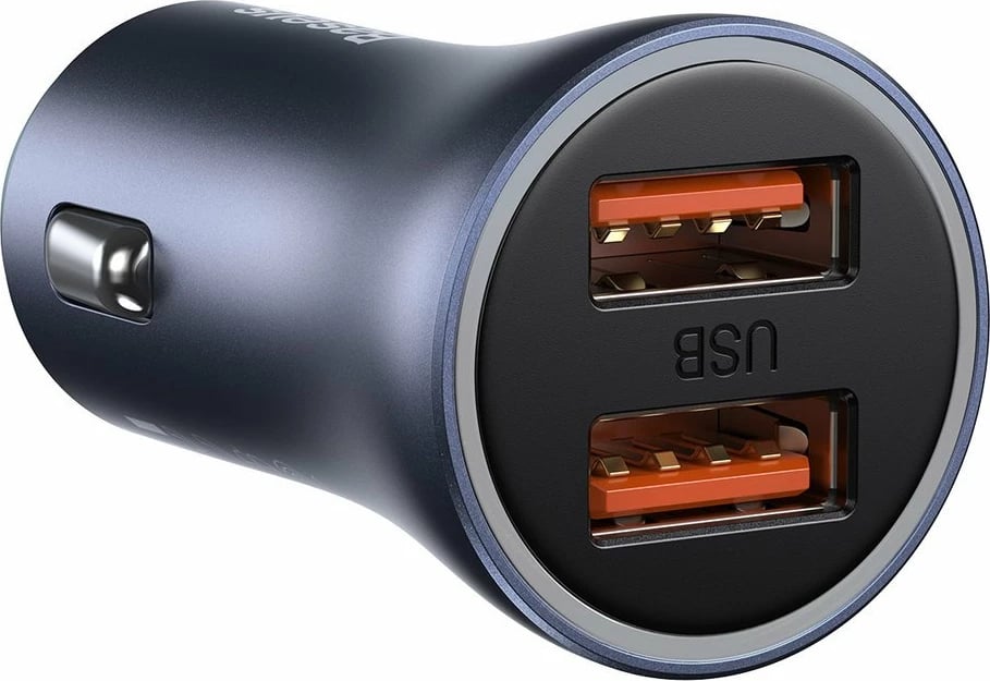Karikues makine Baseus Golden Contactor Pro, 2x USB, 40W, me kabllo USB-C, Gri Karikues makine Baseus Golden Contactor Pro, 2x USB, 40W, me kabllo USB-C, Gri