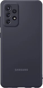 Mbështjellës për Samsung Galaxy A72 ,Silicone Cover, e Zezë, EF-PA725TBEGWW