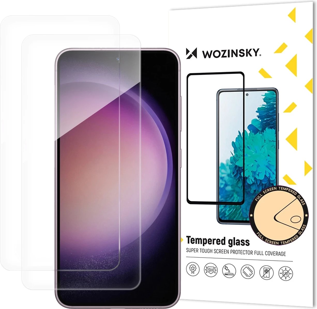 Xham i temperuar Wozinsky për Xiaomi POCO M7, 2 copë, transparent
