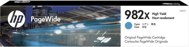 kartrixh boje HP 982X PageWide 110 ml rendiment i lartë cyan T0B27A