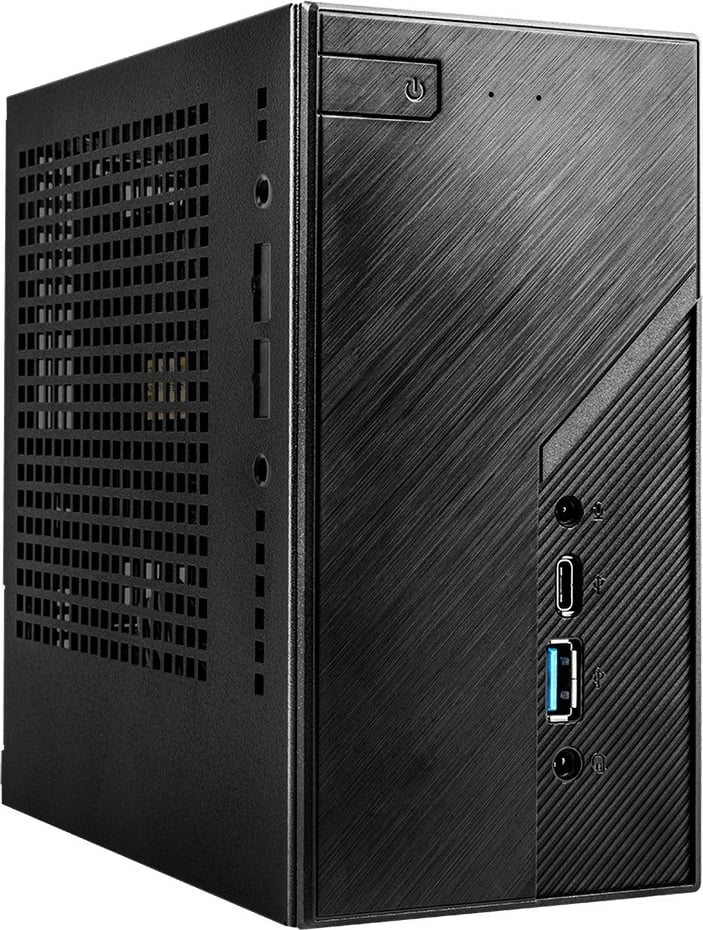 Kasë mini PC ASRock DeskMini H470, LGA1200, pa procesor, e zezë