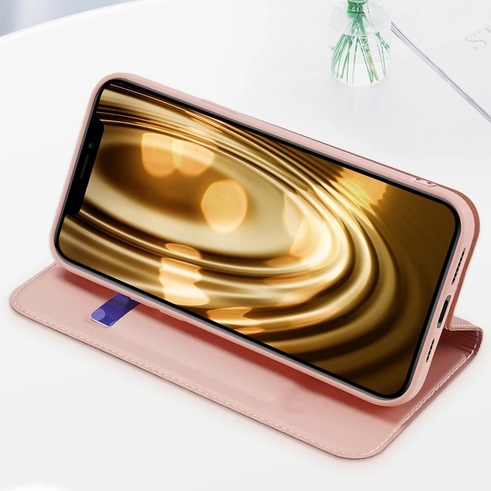 Mbështjellës Dux Ducis Skin Pro Bookcase për iPhone 13 Pro Max, ari
