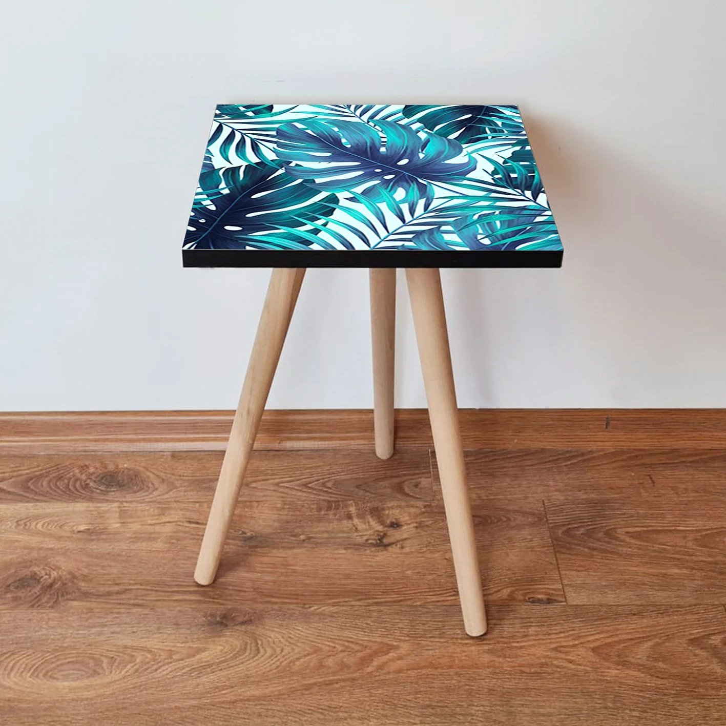 Tavolinë anësore Skye Decor, Shp165, ngjyrë blu navy