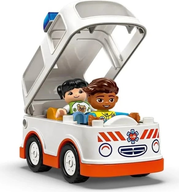 Set LEGO DUPLO 10447 Ambulancë me shofer Set LEGO DUPLO 10447 Ambulancë me shofer